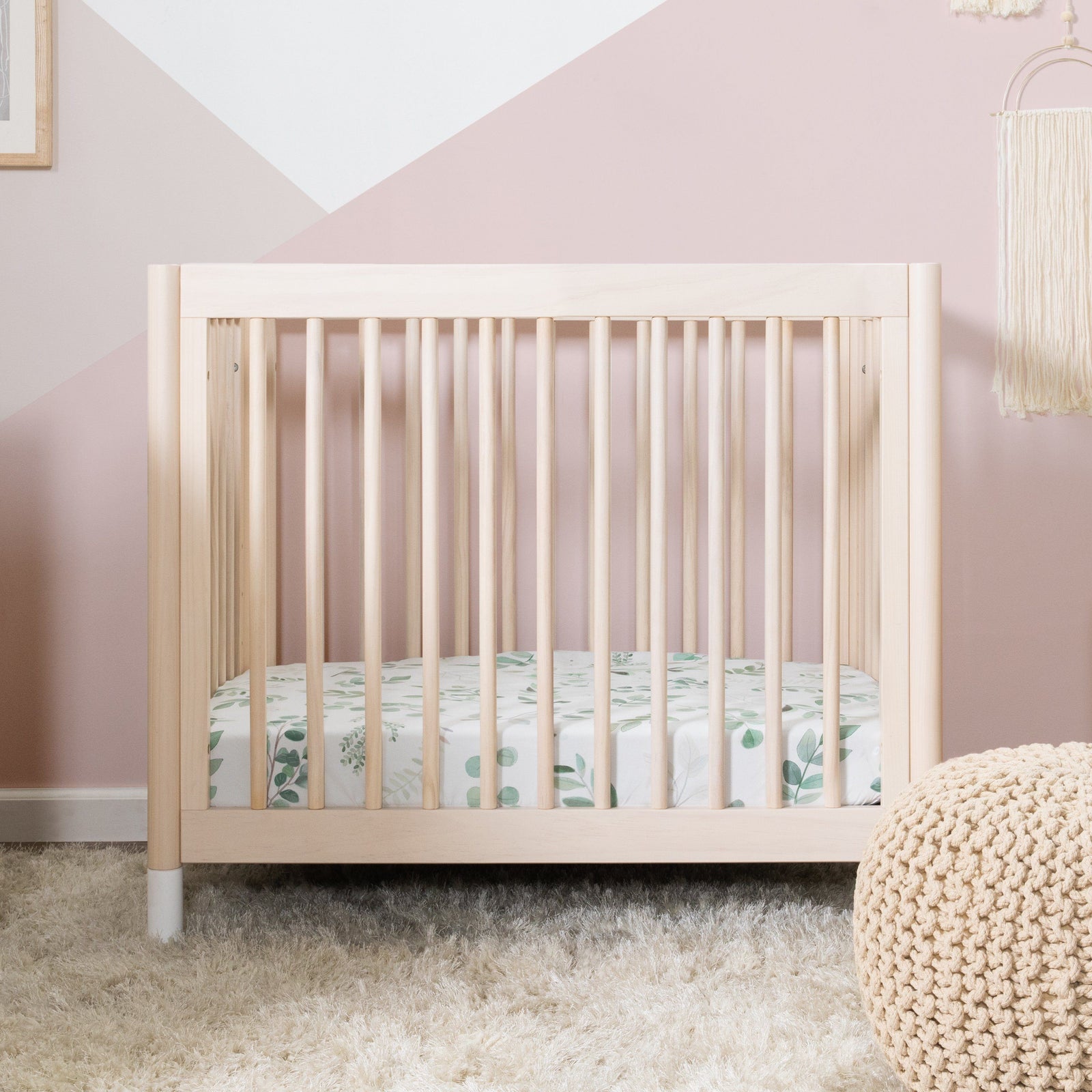 Gelato 4-in-1 Convertible Mini Crib - Washed Natural - Project Nursery