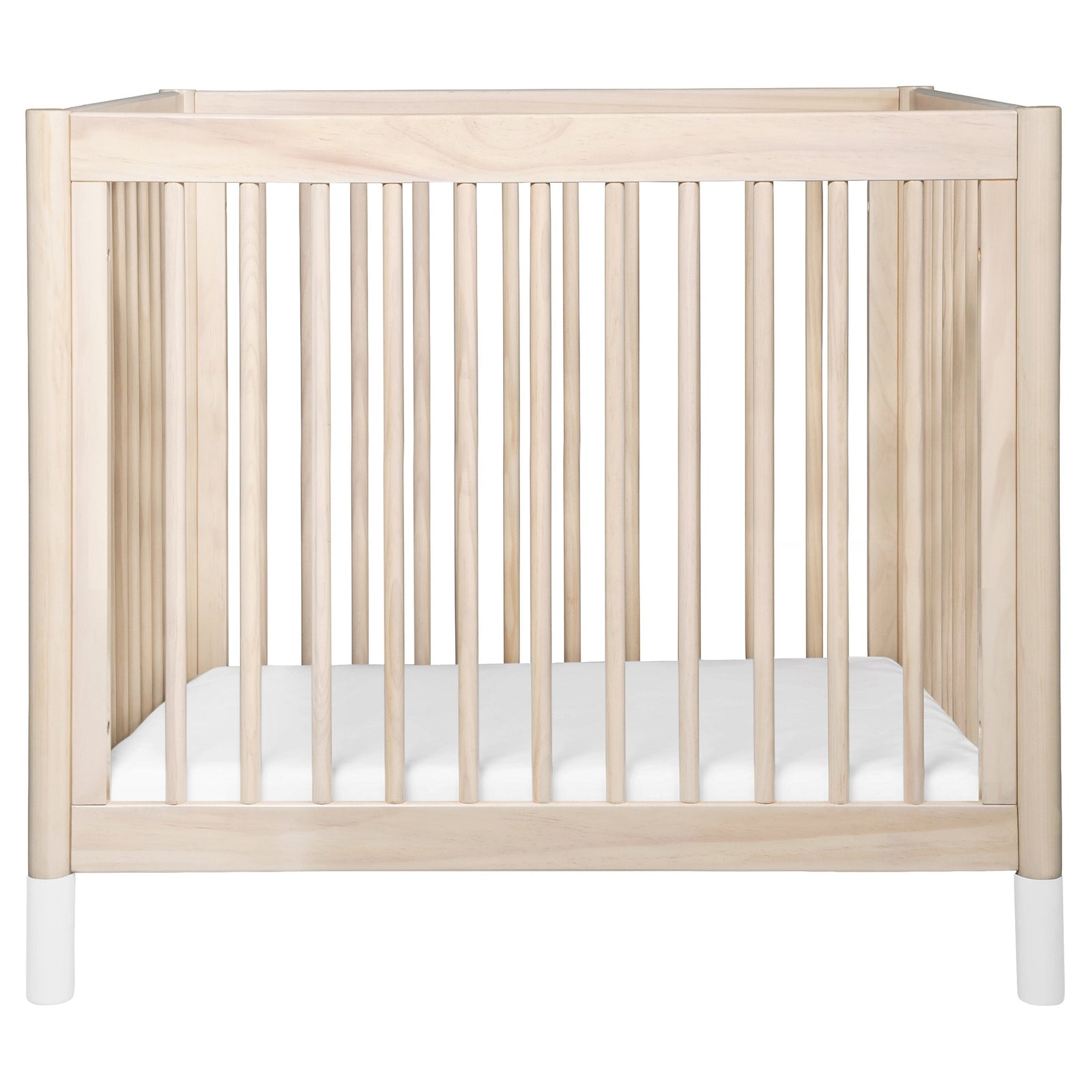 Gelato 4-in-1 Convertible Mini Crib - Washed Natural - Project Nursery