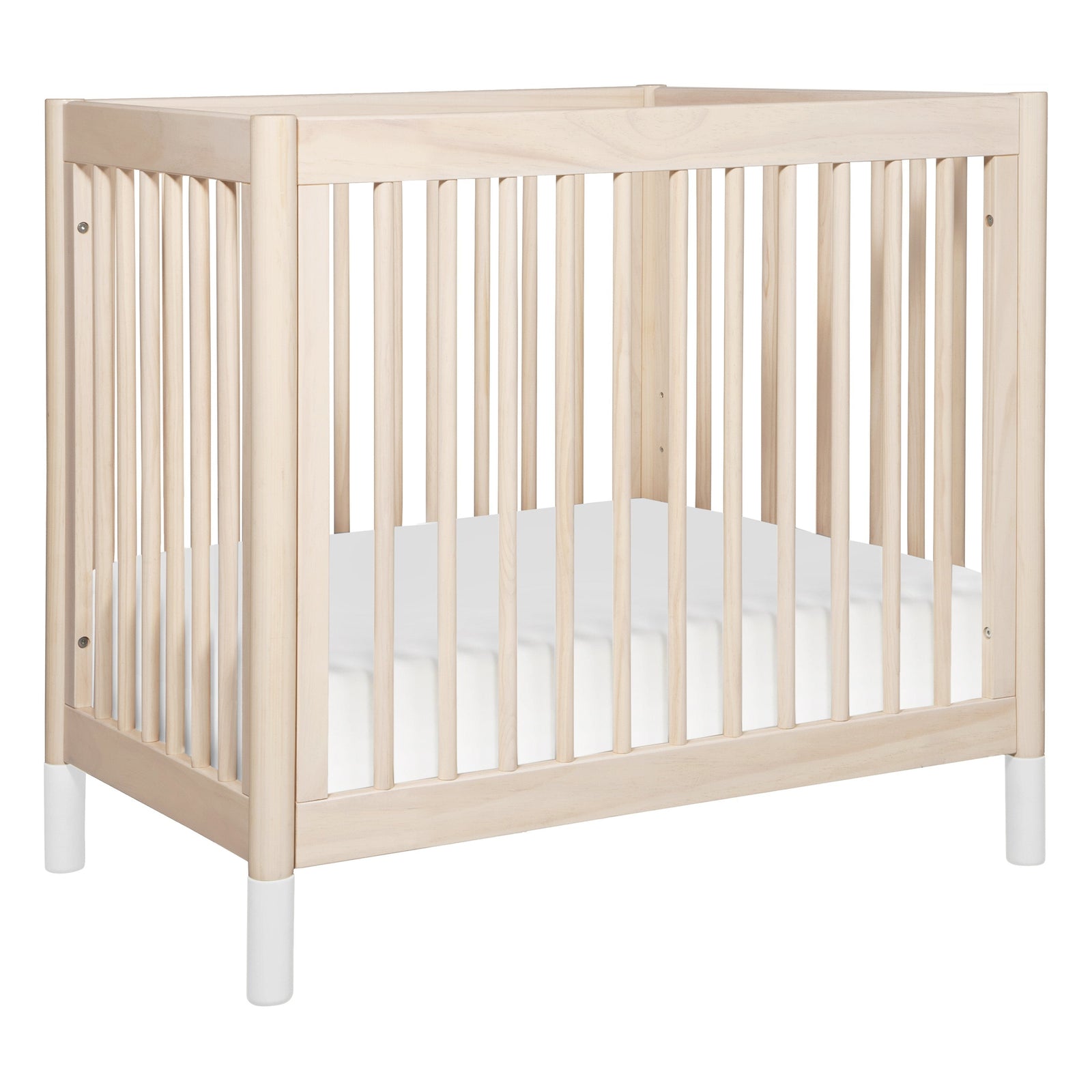 Gelato 4-in-1 Convertible Mini Crib - Washed Natural - Project Nursery