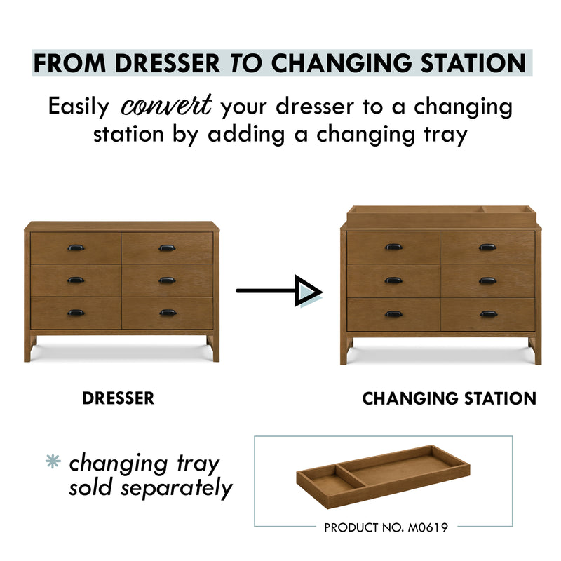 Fairway 6-Drawer Double Dresser