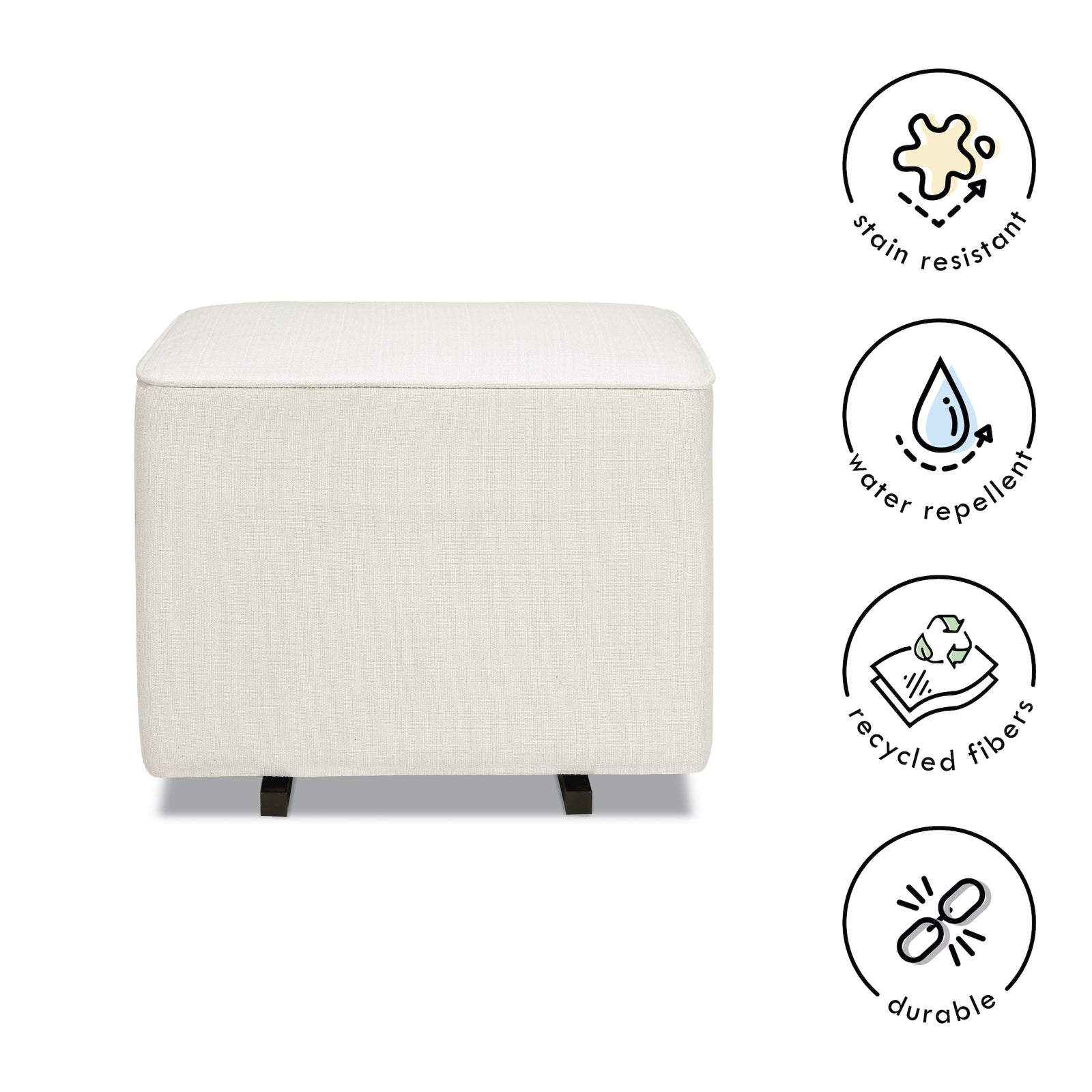 daVinci Universal Gliding Ottoman