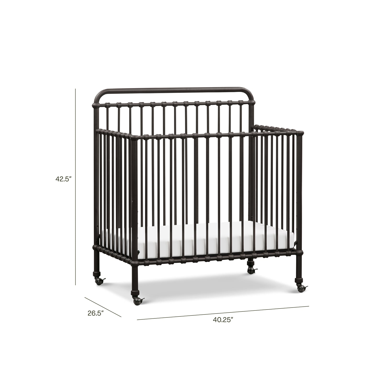 Winston 4-in-1 Convertible Mini Crib