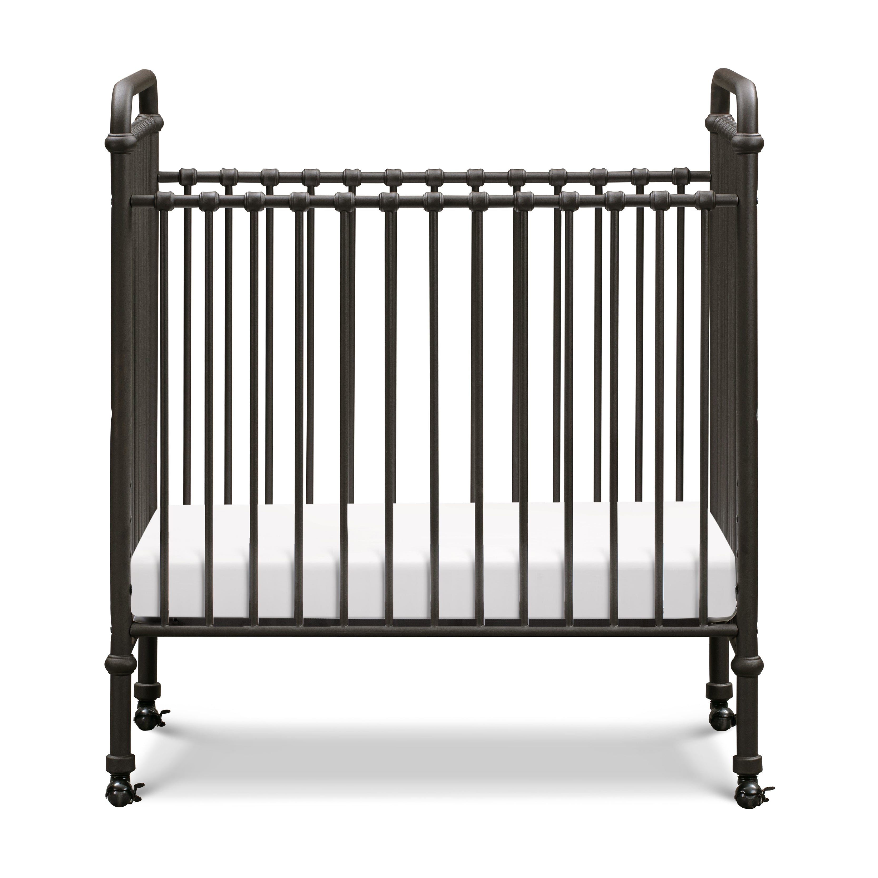 Black iron baby outlet crib