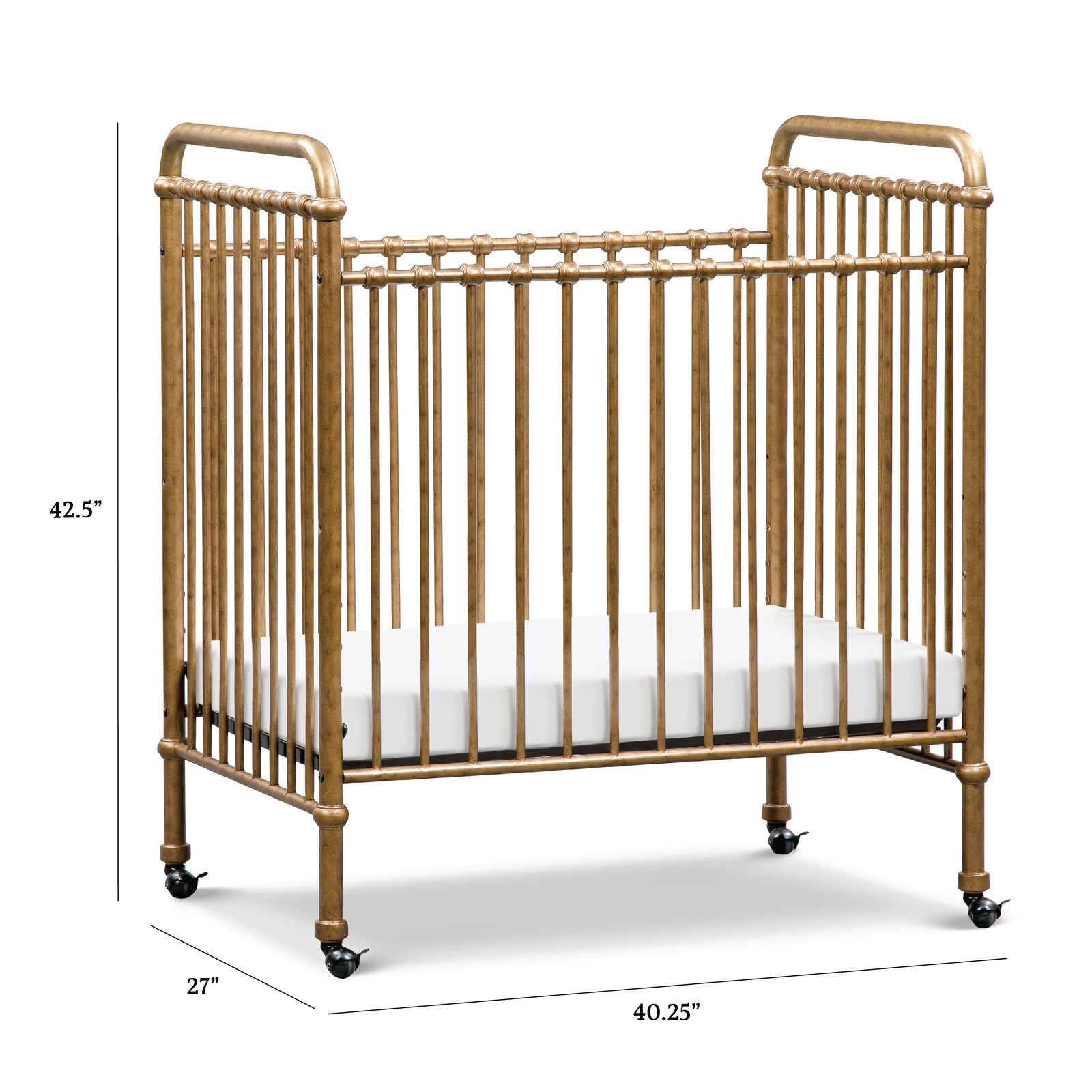 Abigail 3-in-1 Convertible Mini Crib
