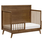 Palma 4-in-1 Convertible Crib with Toddler Bed Conversion Kit - Natural Walnut