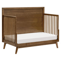 Palma 4-in-1 Convertible Crib with Toddler Bed Conversion Kit - Natural Walnut