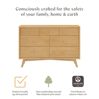 Palma 7-Drawer Wide Assembled Dresser (53")