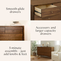 Palma 7-Drawer Wide Assembled Dresser (53")