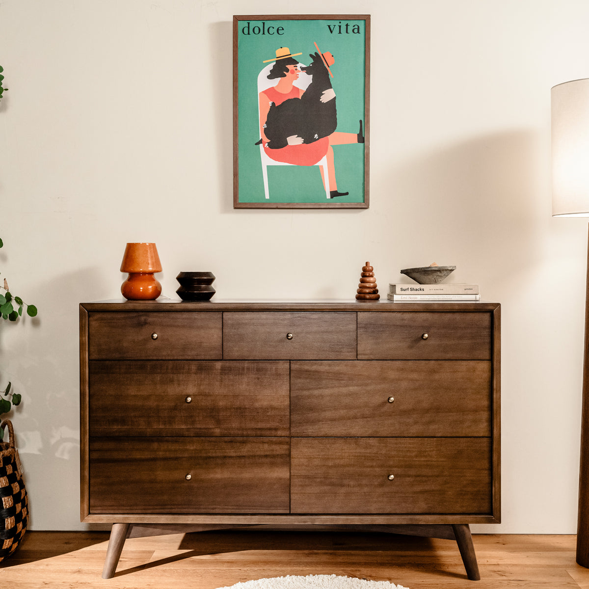 Palma 7-Drawer Wide Assembled Dresser (53")