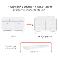 Palma 7-Drawer Wide Assembled Dresser (53")