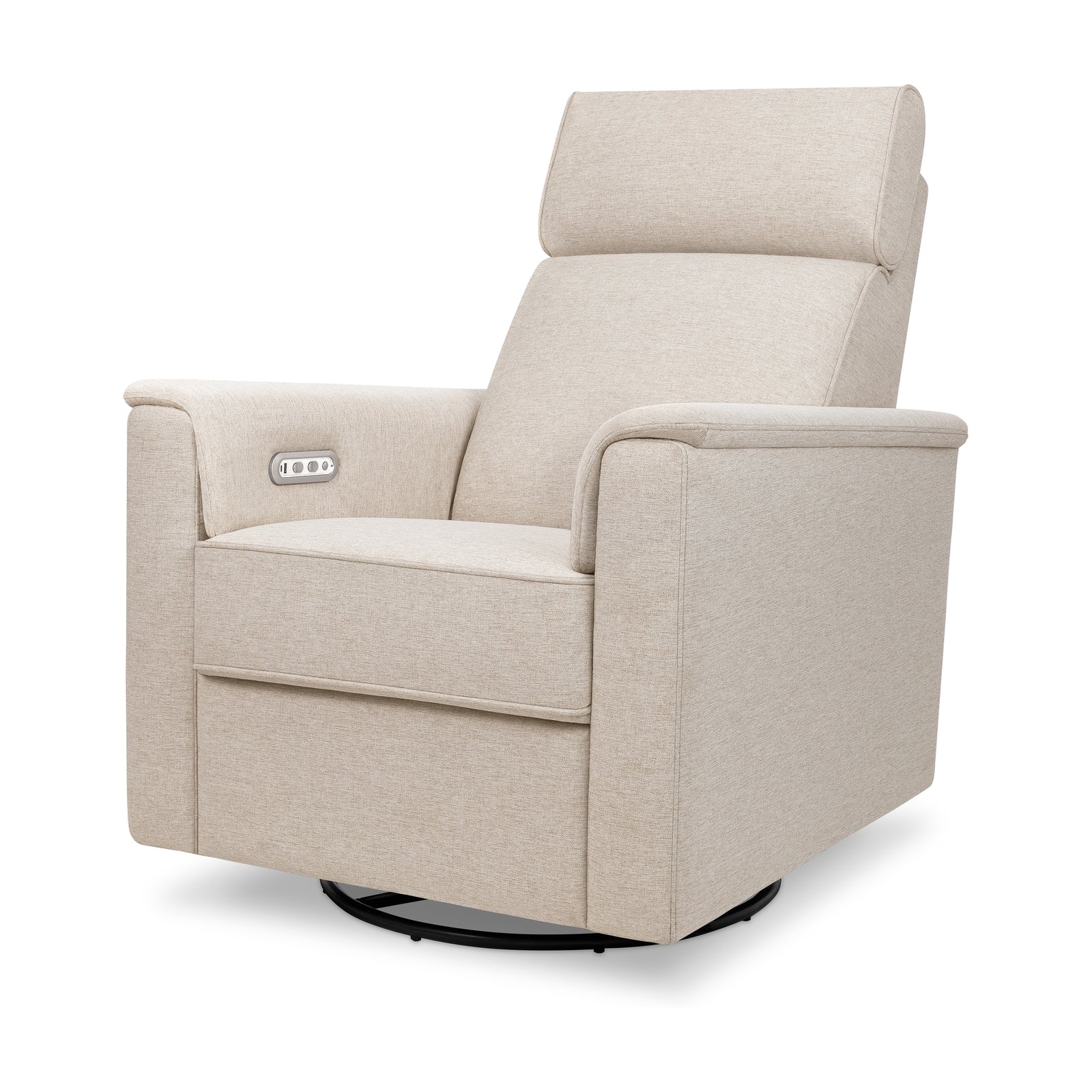 Willa Plus Power Recliner + Swivel Glider with Power Headrest | Eco Performance Fabric