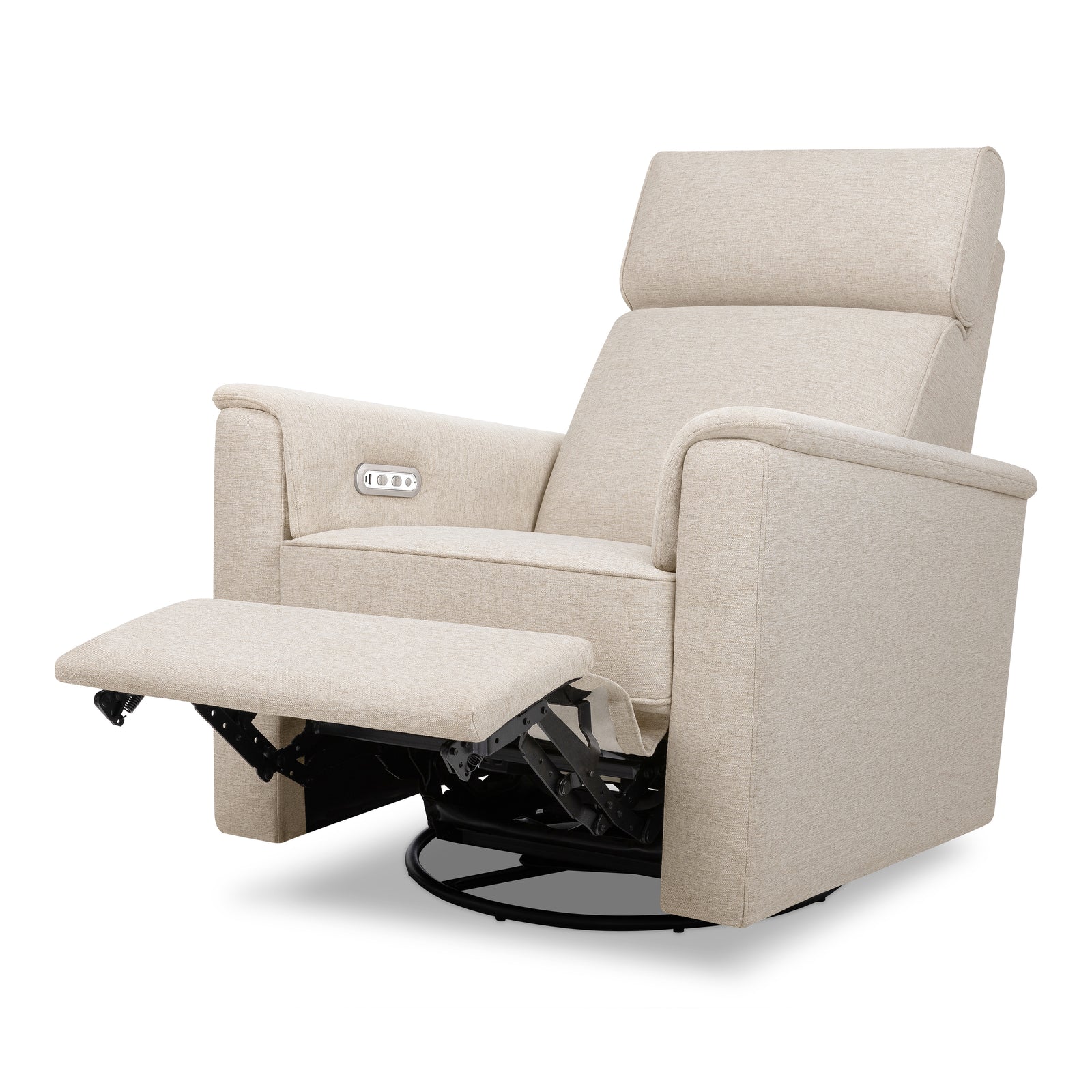 Willa Plus Power Recliner + Swivel Glider with Power Headrest | Eco Performance Fabric