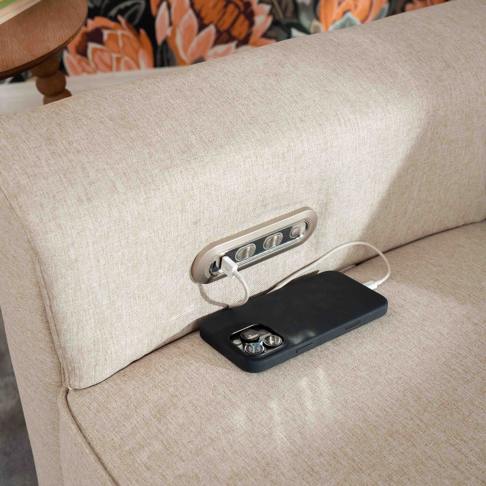 Willa Plus Power Recliner + Swivel Glider with Power Headrest | Eco Performance Fabric