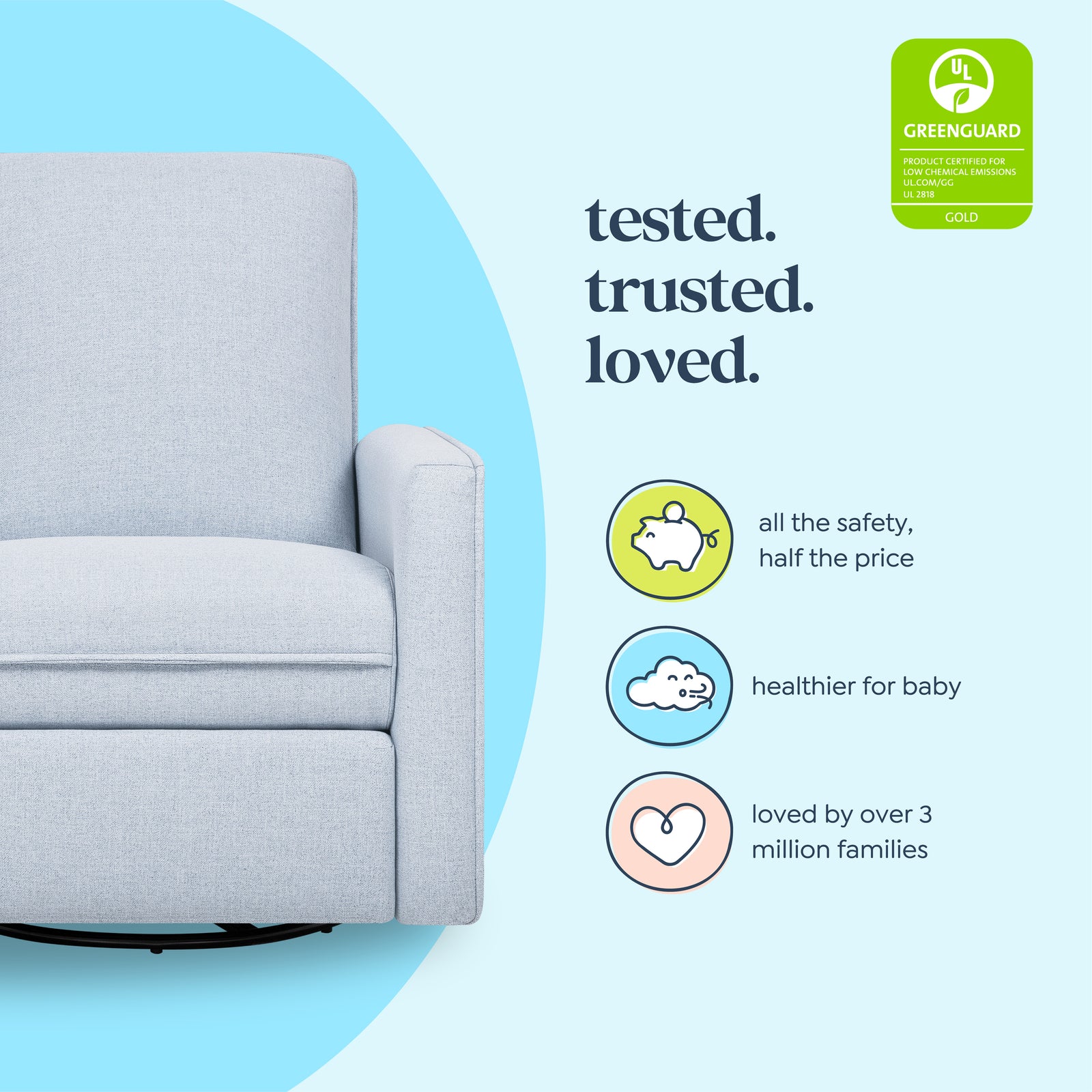 Penny Recliner + Swivel Glider