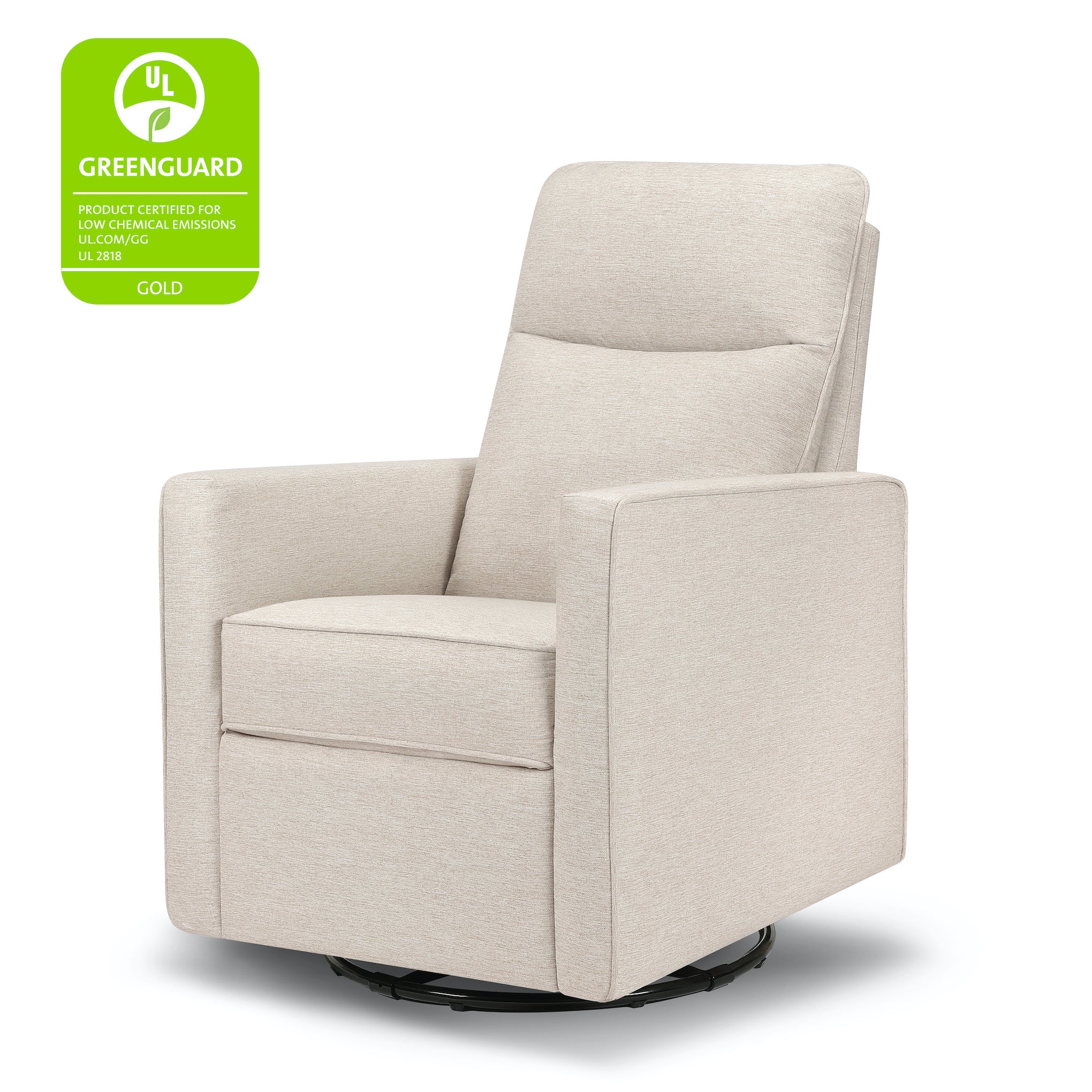 daVinci Gabby Pillowback Swivel Glider - Space Efficient Nursery