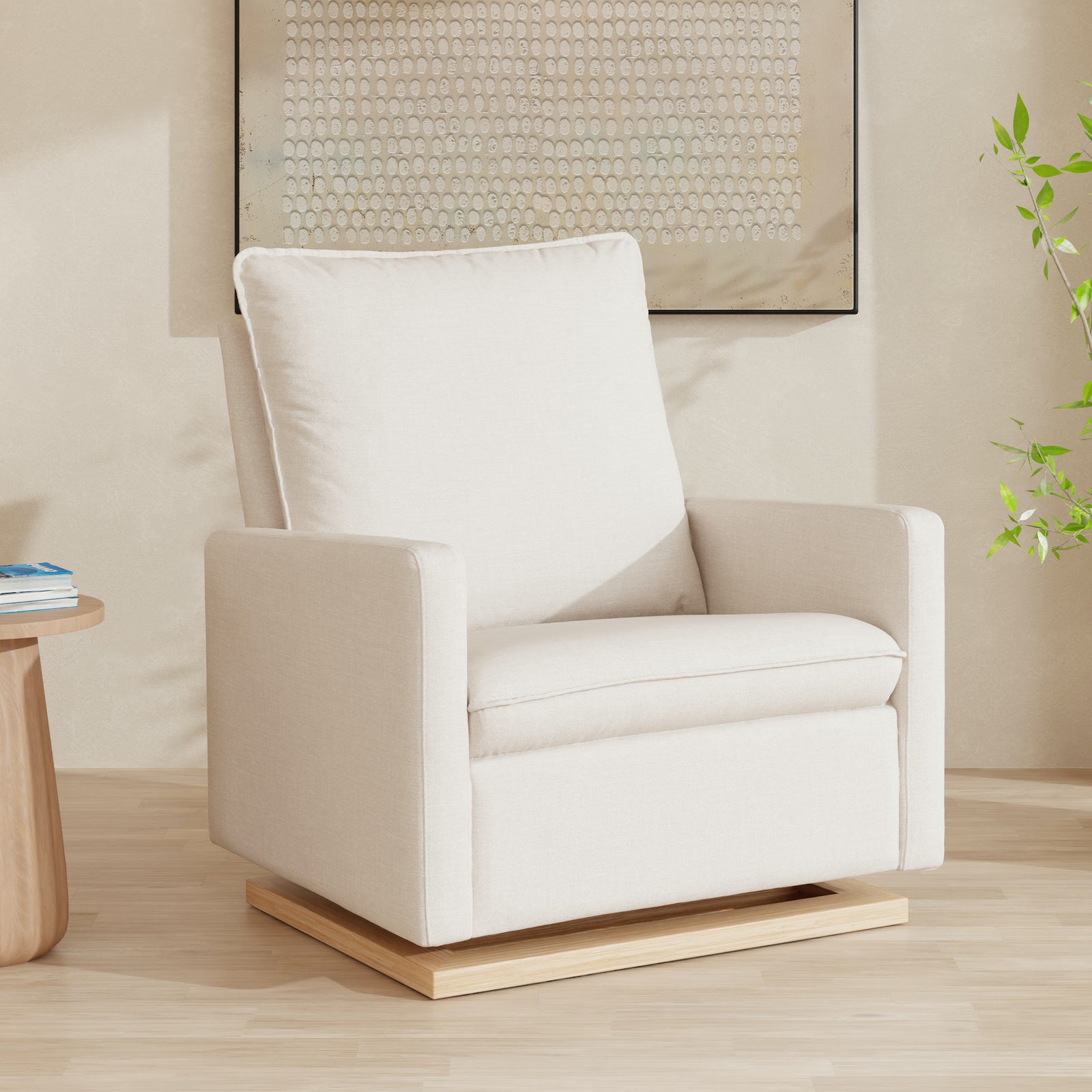 Cali Pillowback Chair-and-a-Half Glider | Eco-Performance Fabric