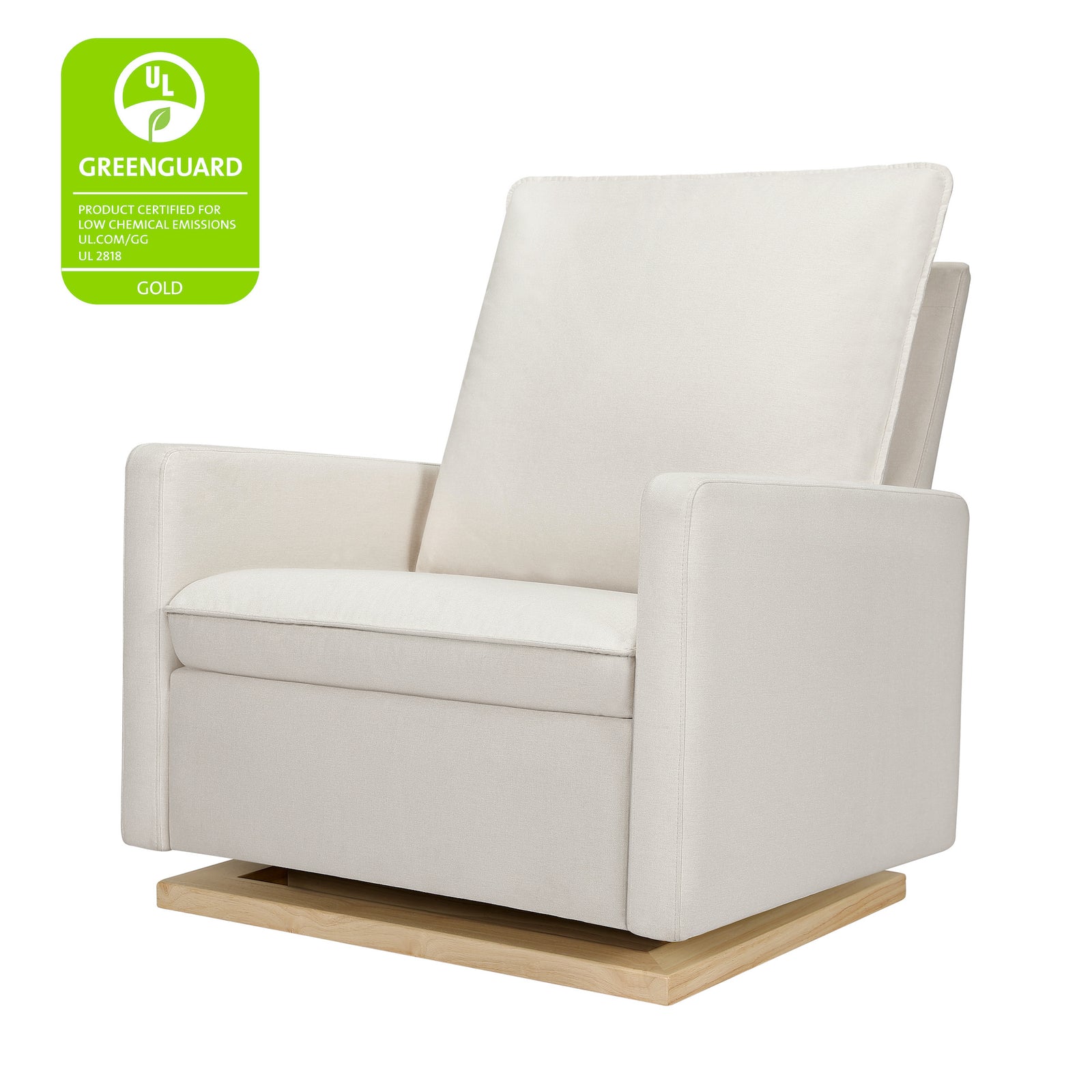 Cali Pillowback Chair-and-a-Half Glider | Eco-Performance Fabric