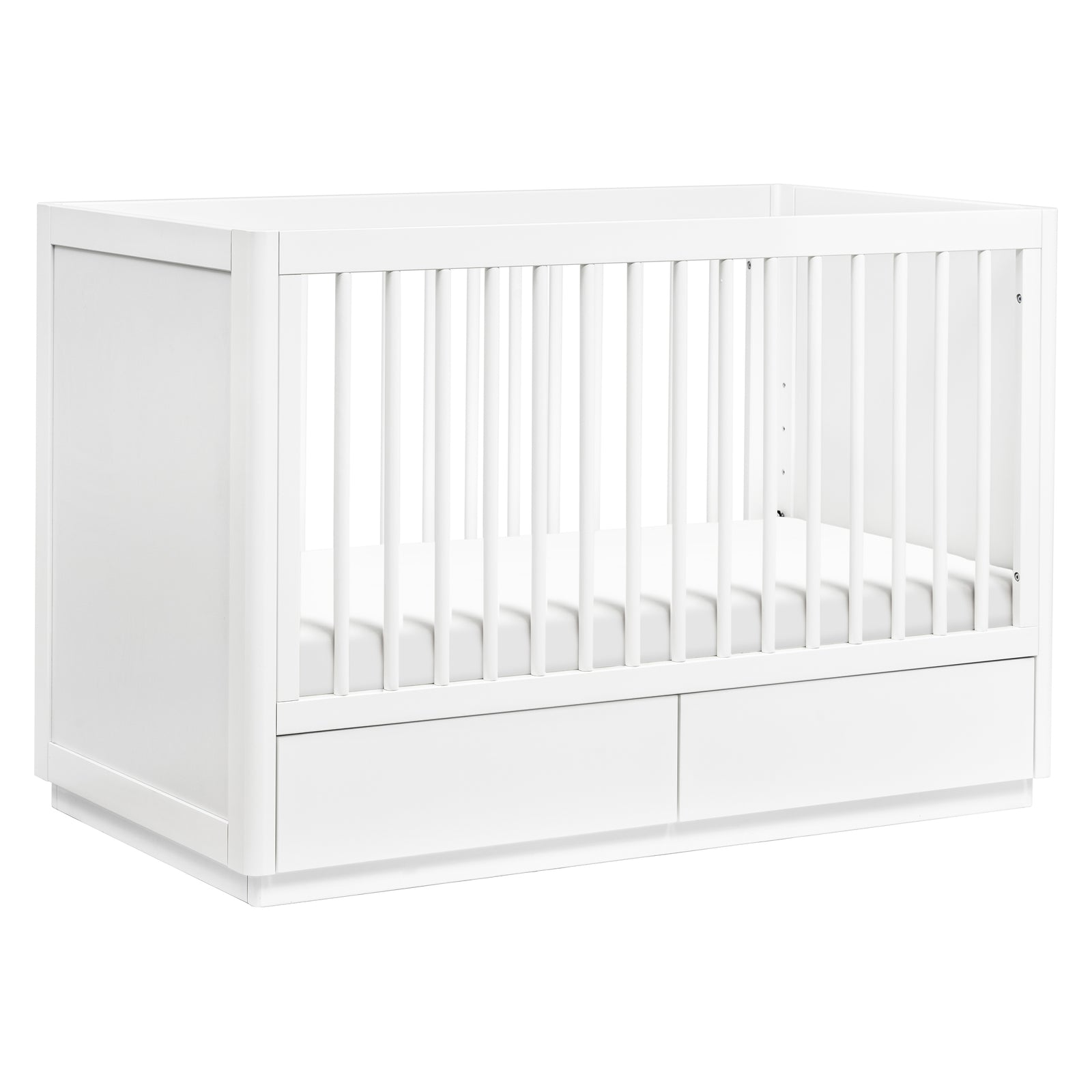 Bento 3-in-1 Convertible Storage Crib with Toddler Bed Conversion Kit