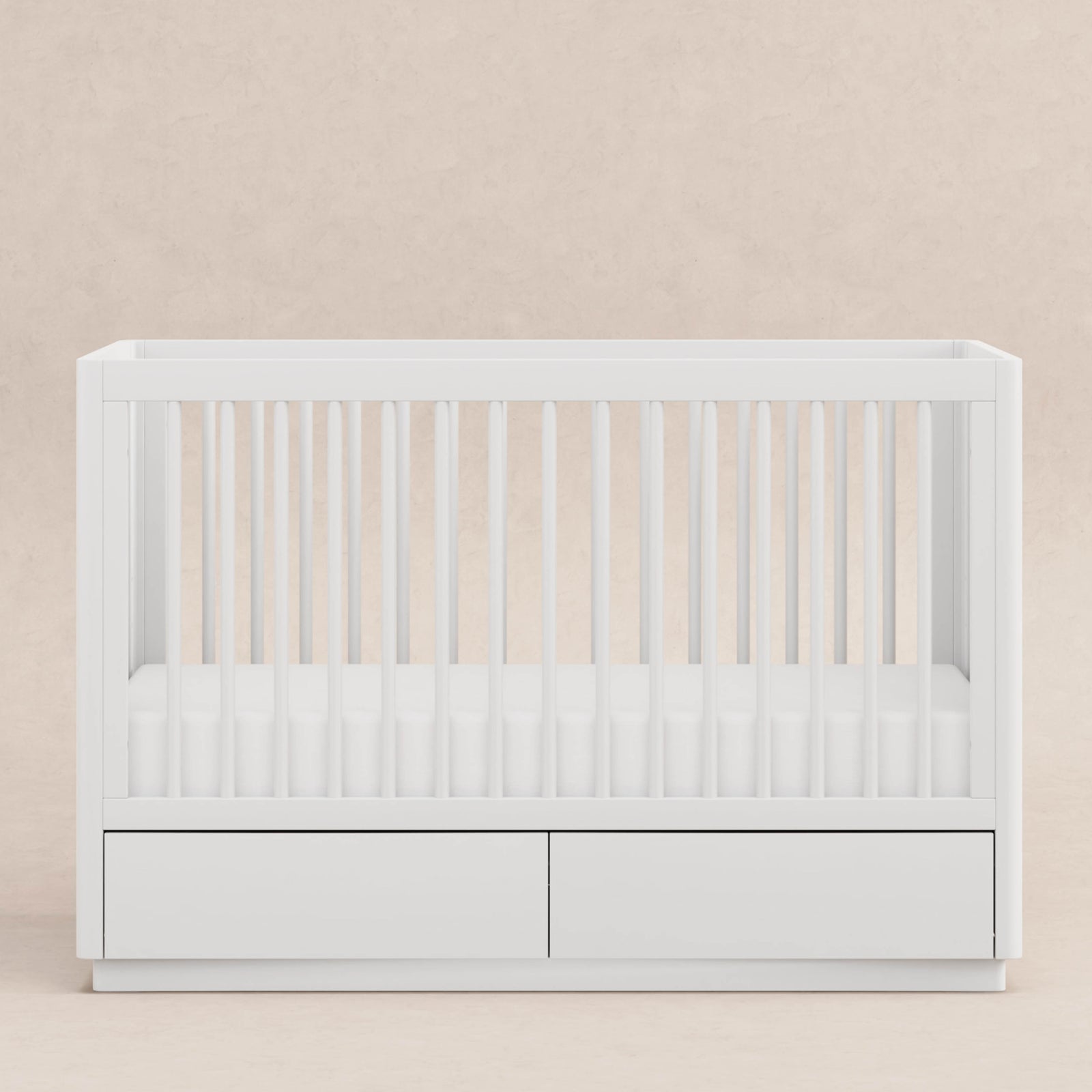 Bento 3-in-1 Convertible Storage Crib with Toddler Bed Conversion Kit