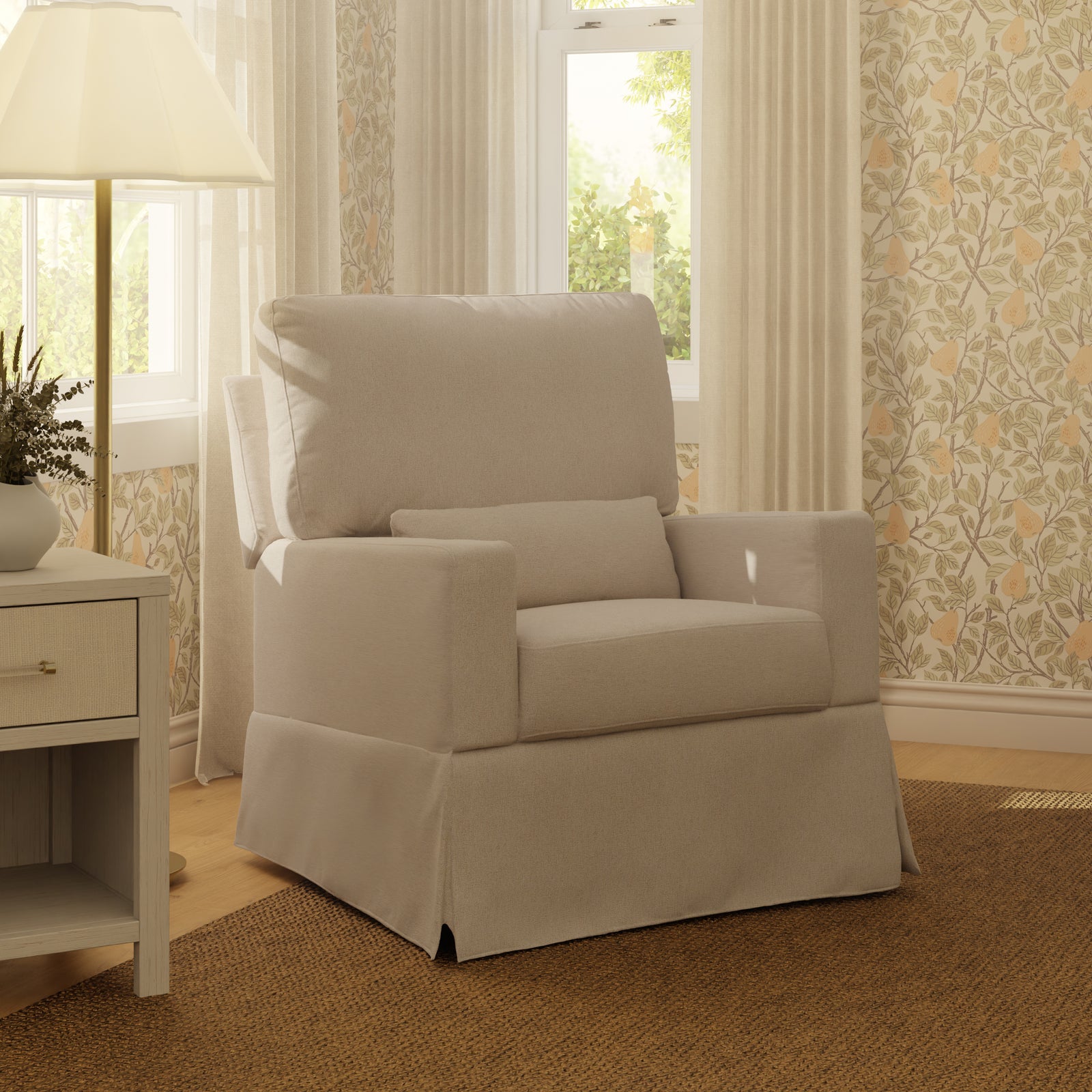Crawford Recliner + Swivel Glider