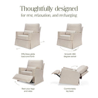Crawford Recliner + Swivel Glider