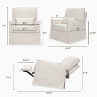 Crawford Recliner + Swivel Glider