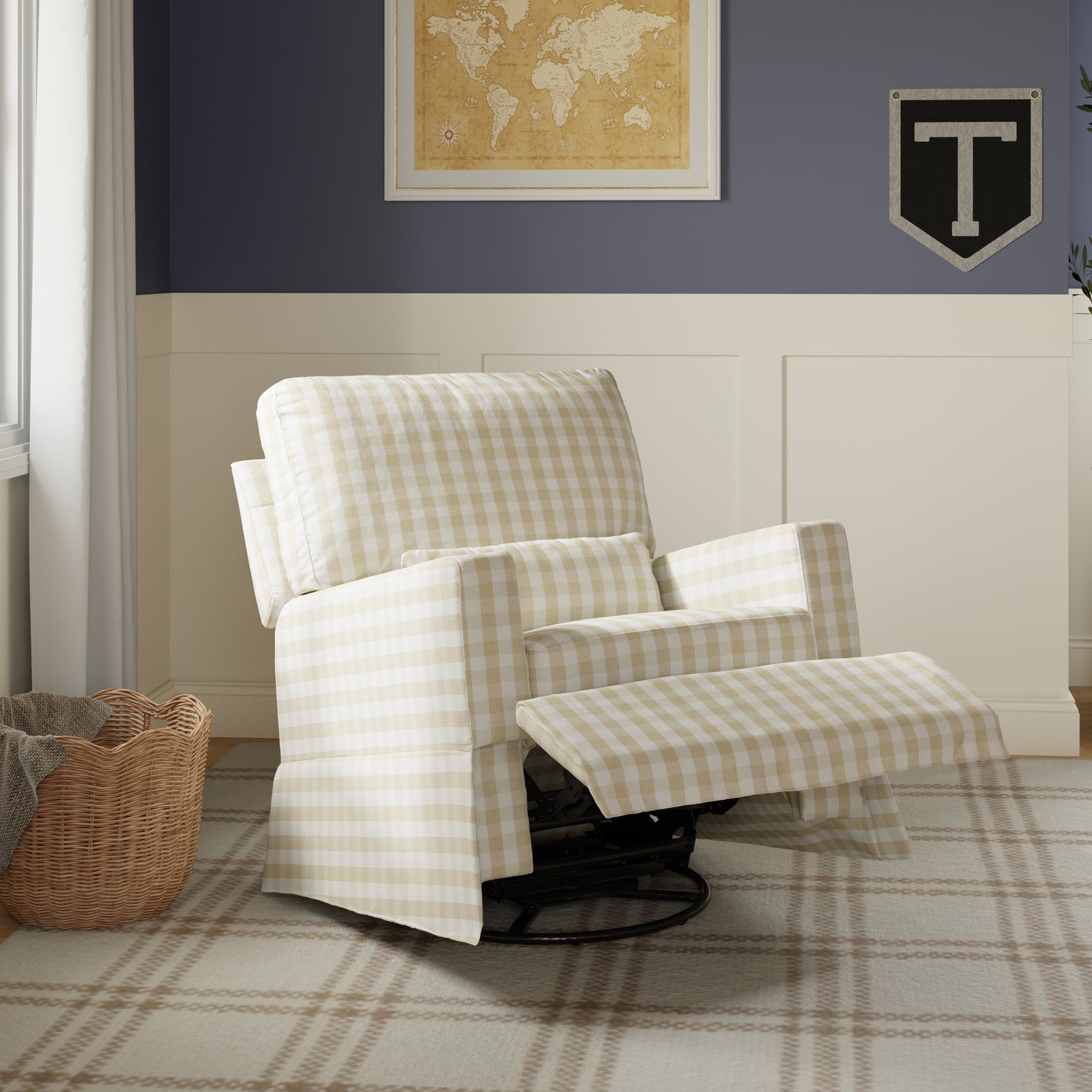Crawford Recliner + Swivel Glider