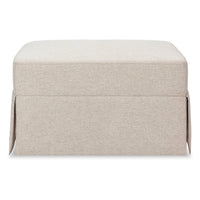 Crawford Gliding Ottoman | Eco-Performance Fabric