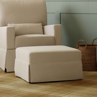Crawford Gliding Ottoman | Eco-Performance Fabric