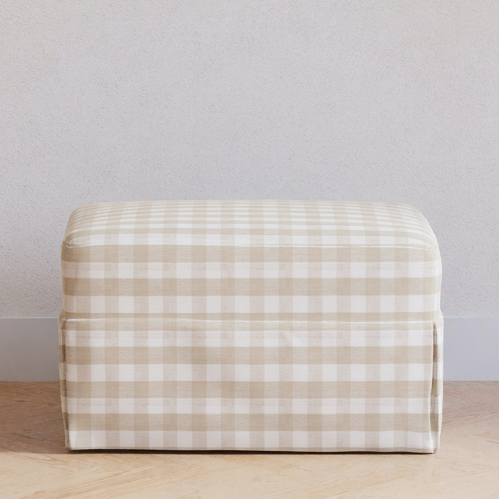 Crawford Gliding Ottoman | Gingham