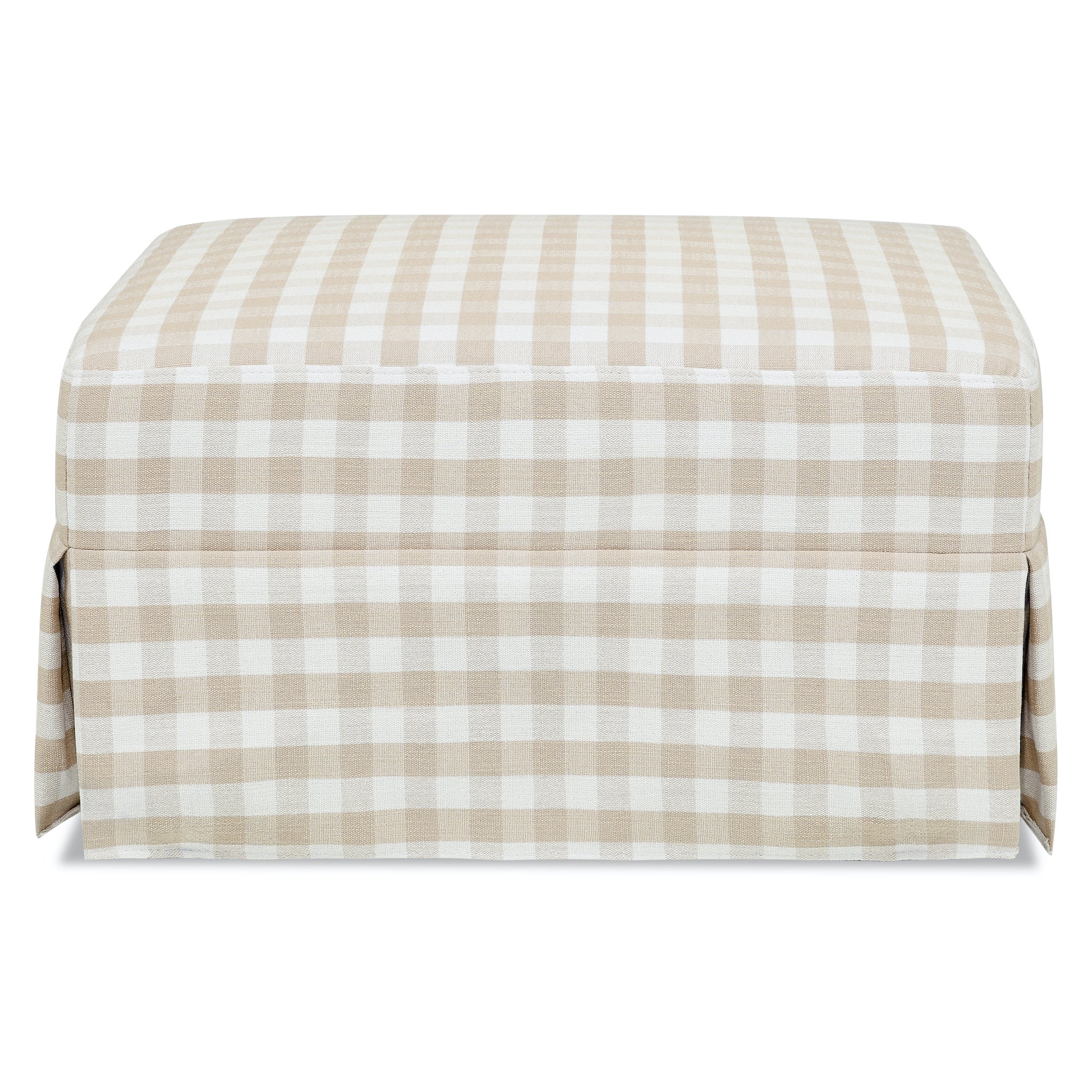 Plaid Nursery Ottomans outlet