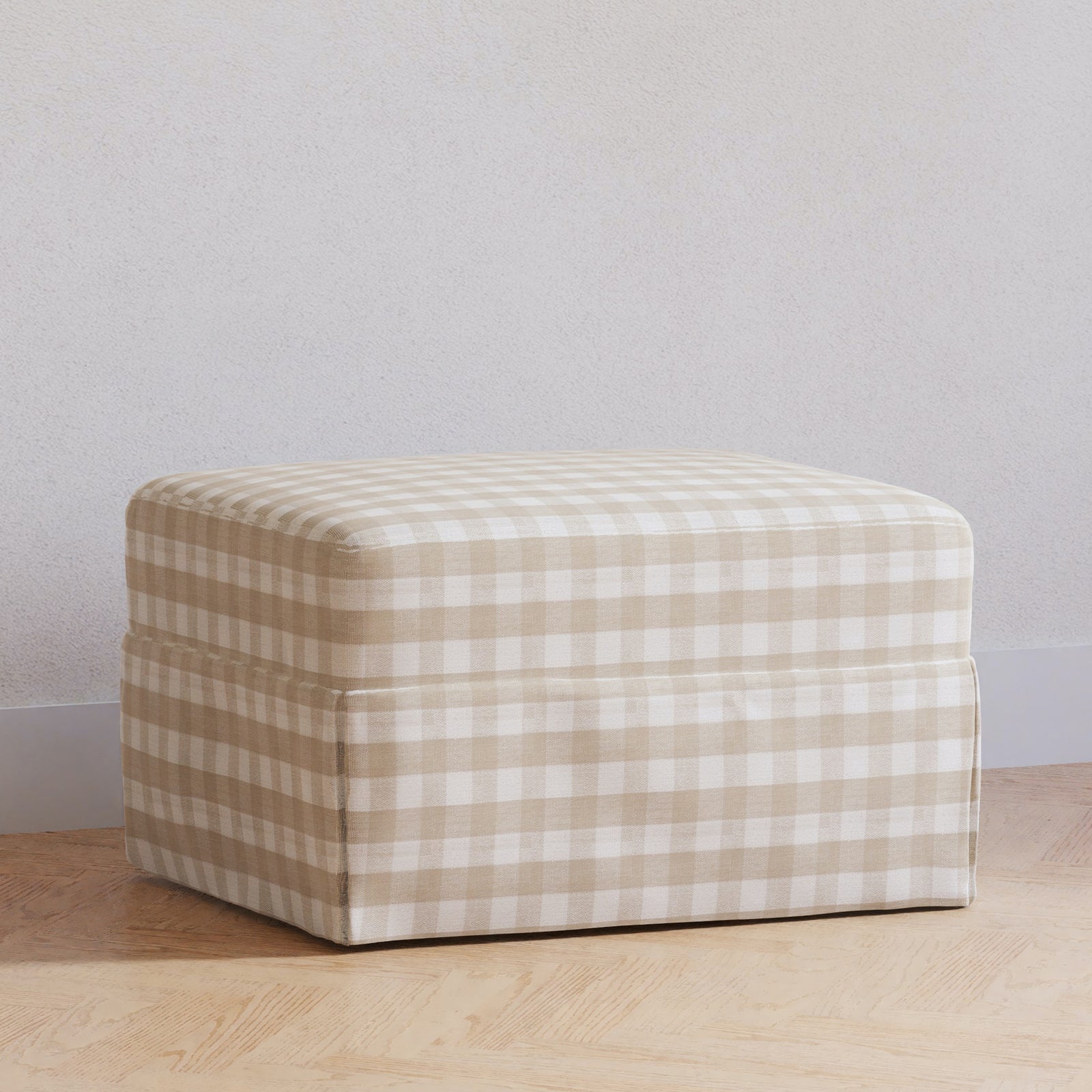 Crawford Gliding Ottoman | Gingham