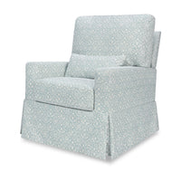 Morris & Co. Crawford Pillowback Comfort Swivel Glider