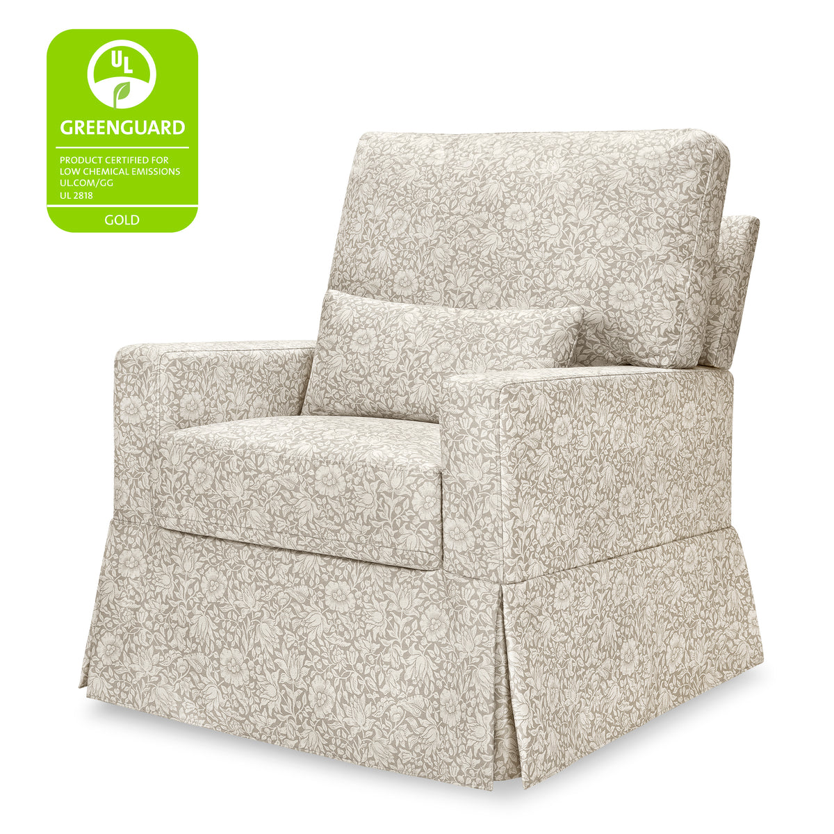 Morris & Co. Crawford Pillowback Comfort Swivel Glider