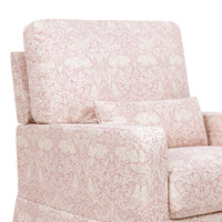 Morris & Co. Crawford Pillowback Comfort Swivel Glider