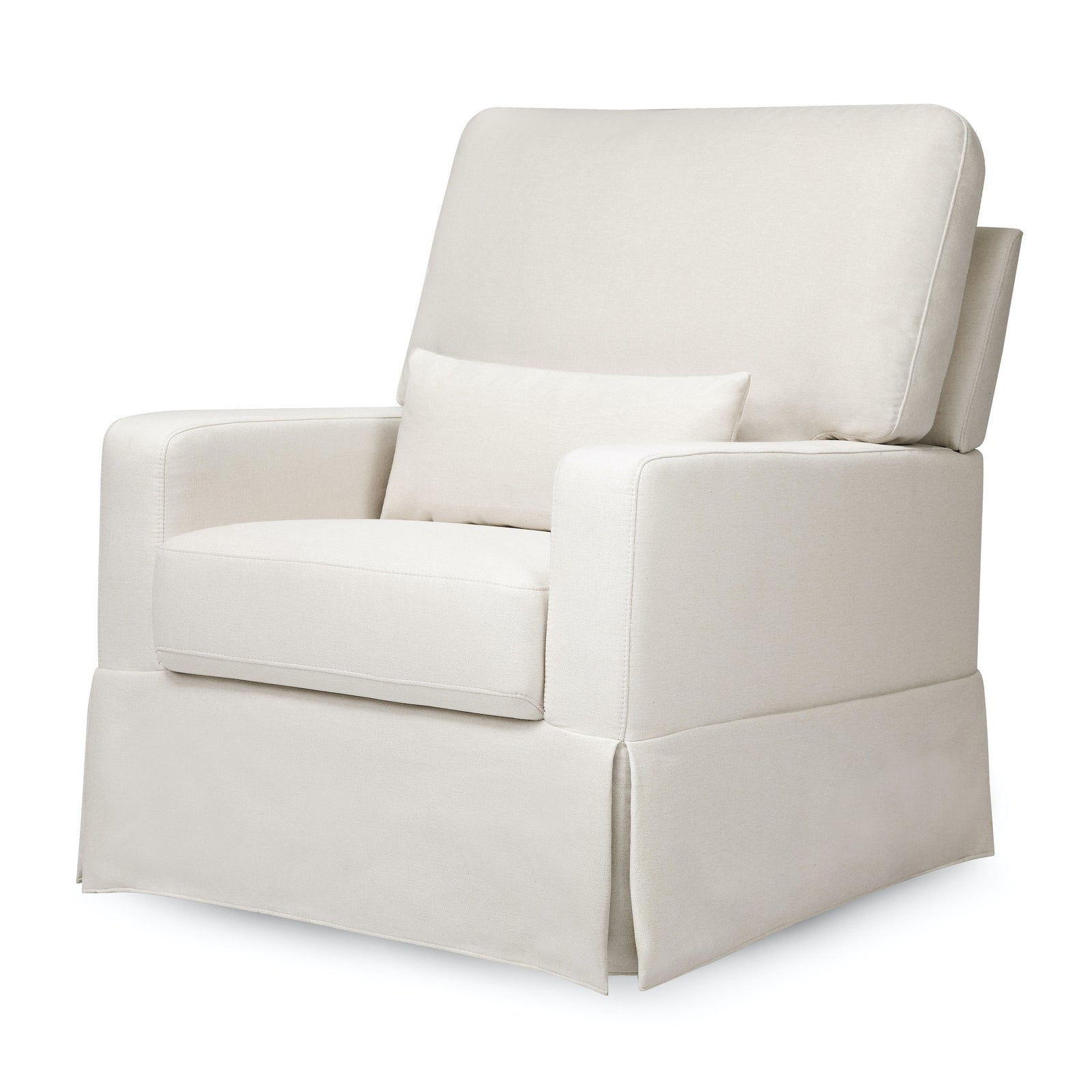 Crawford Pillowback Comfort Swivel Glider | Eco-Performance Fabric