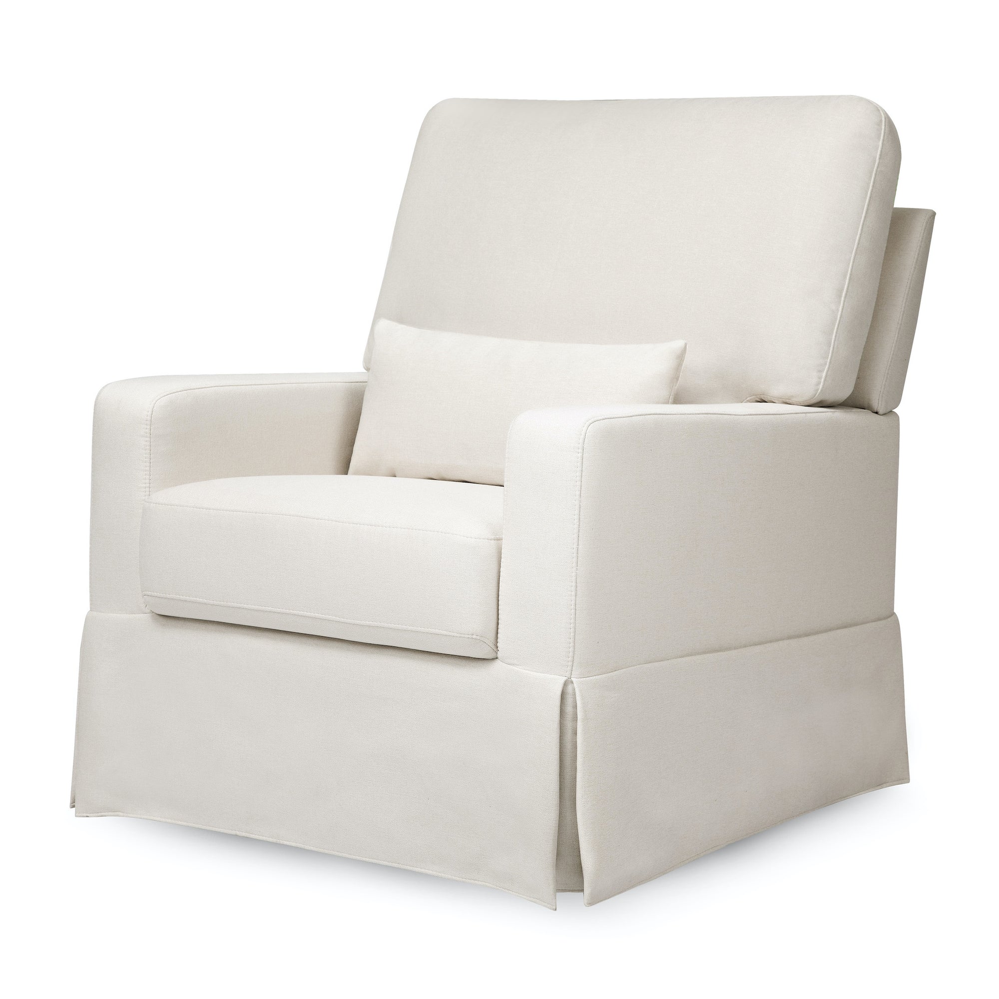 Crawford Pillowback Comfort Swivel Glider | Eco-Performance Fabric