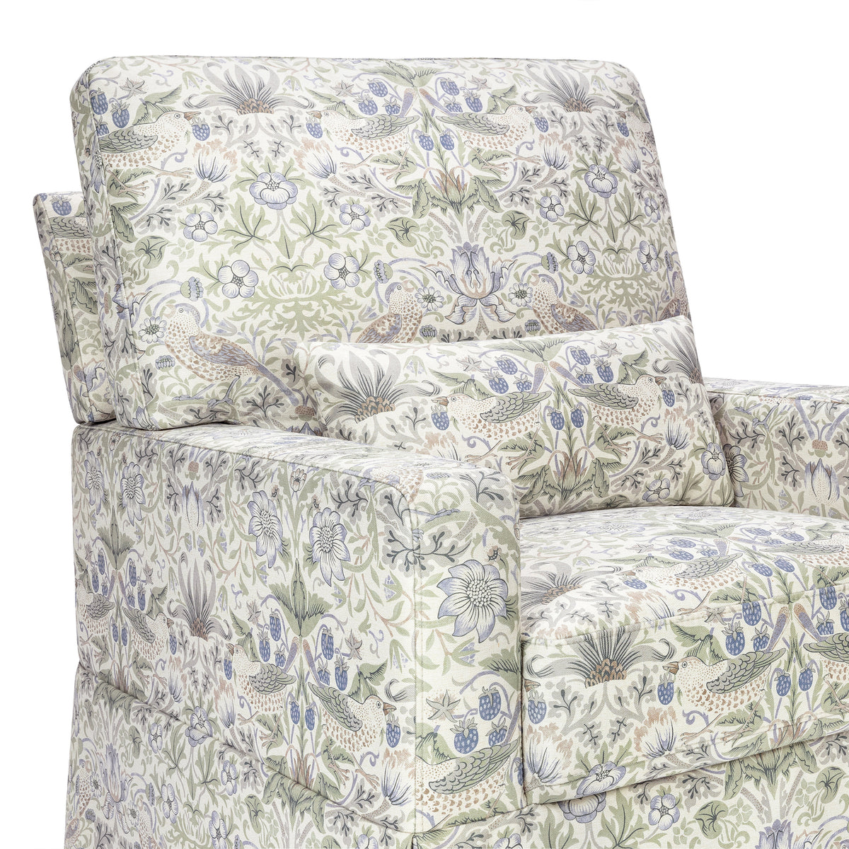 Morris & Co. Crawford Pillowback Comfort Swivel Glider