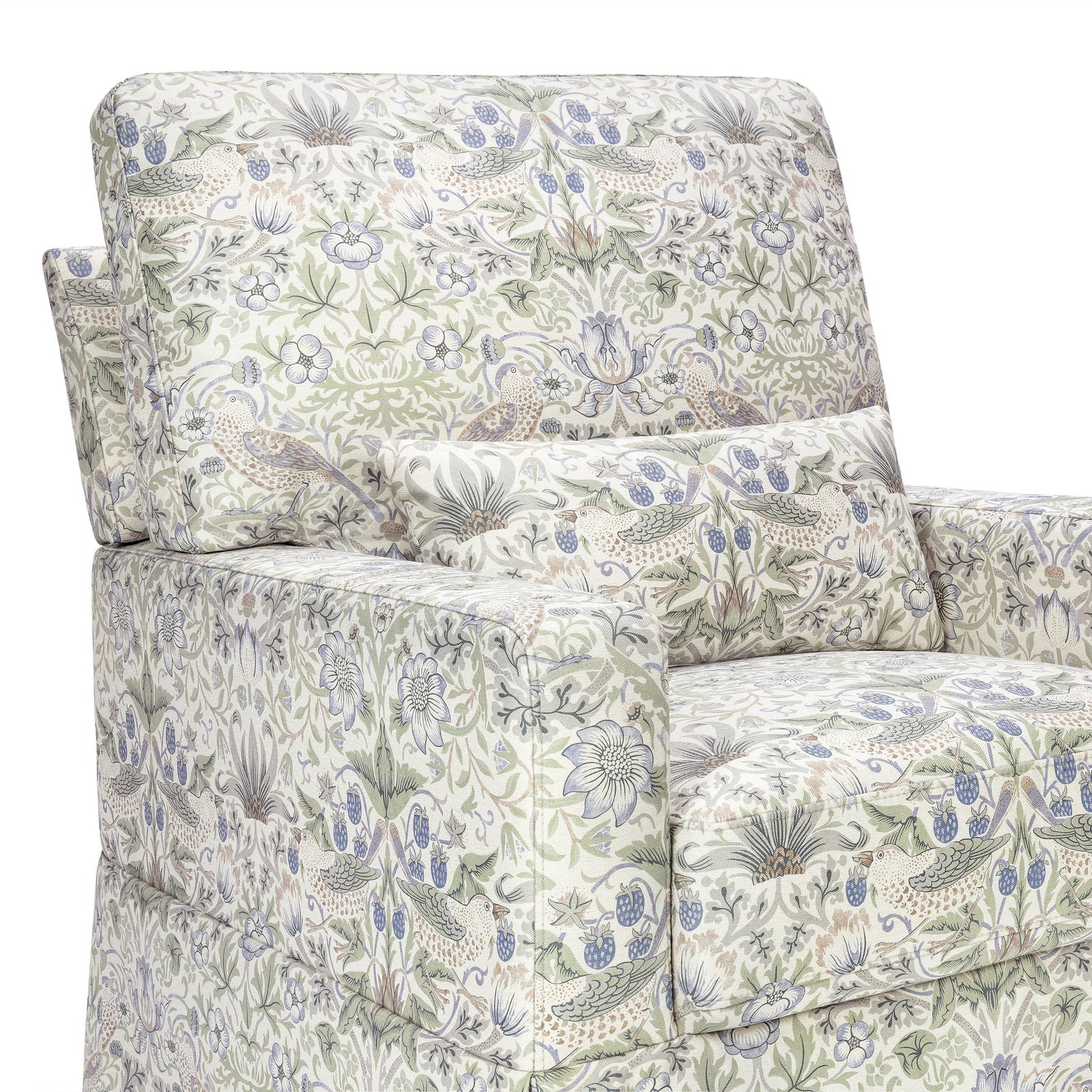 Morris & Co. Crawford Pillowback Comfort Swivel Glider