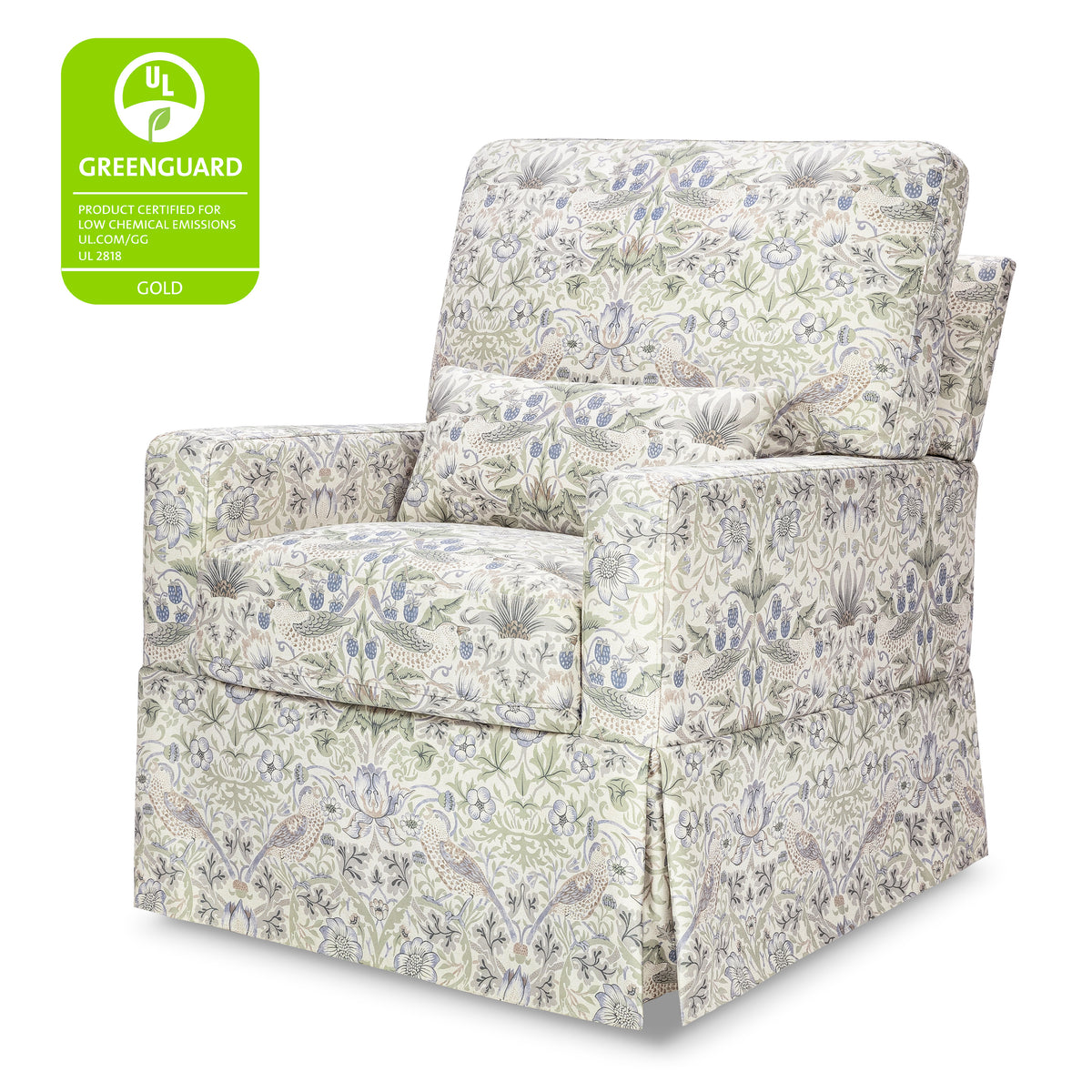 Morris & Co. Crawford Pillowback Comfort Swivel Glider
