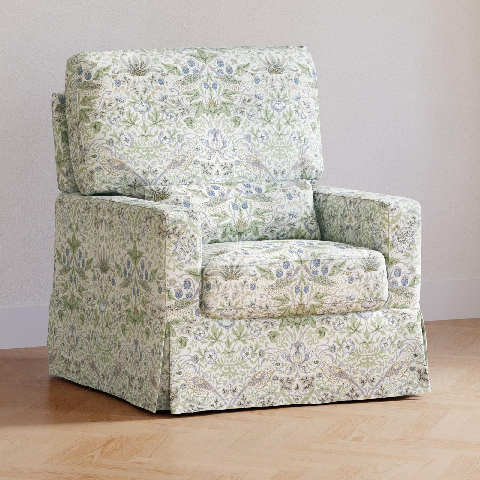 Morris & Co. Crawford Pillowback Comfort Swivel Glider