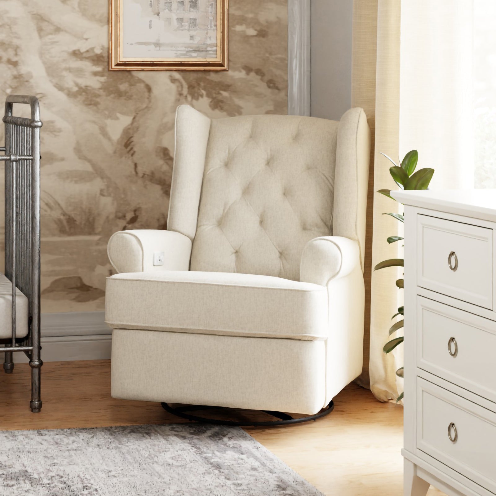 Harbour Electronic Recliner + Swivel Glider