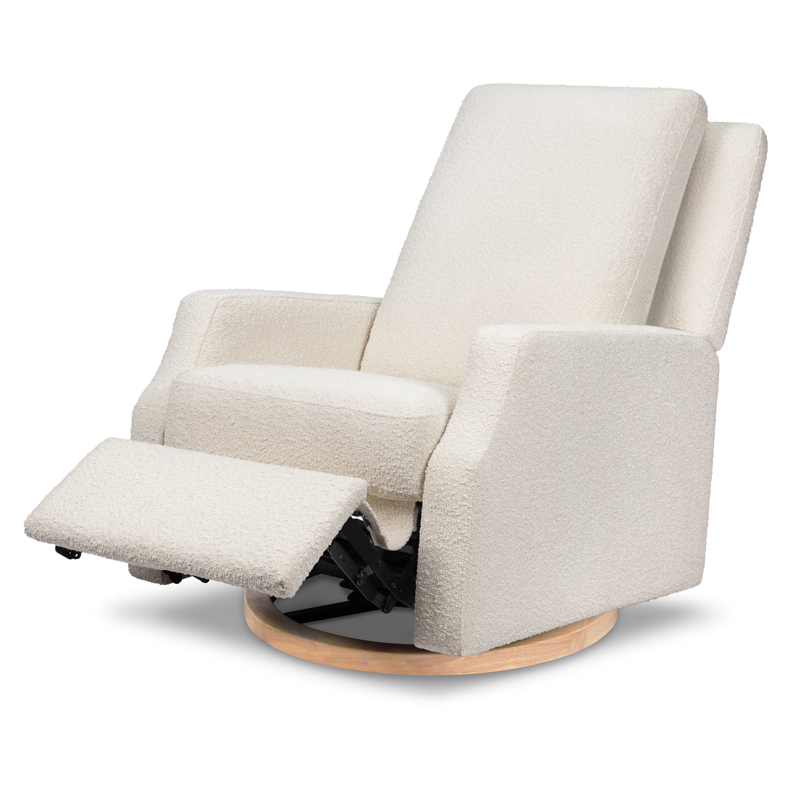Crewe Electronic Recliner + Swivel Glider | Ivory Boucle