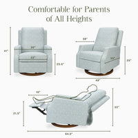 Morris & Co. x Namesake Crewe Recliner + Swivel Glider