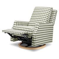 Crewe Recliner + Swivel Glider | Gingham