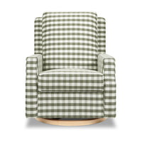 Crewe Recliner + Swivel Glider | Gingham