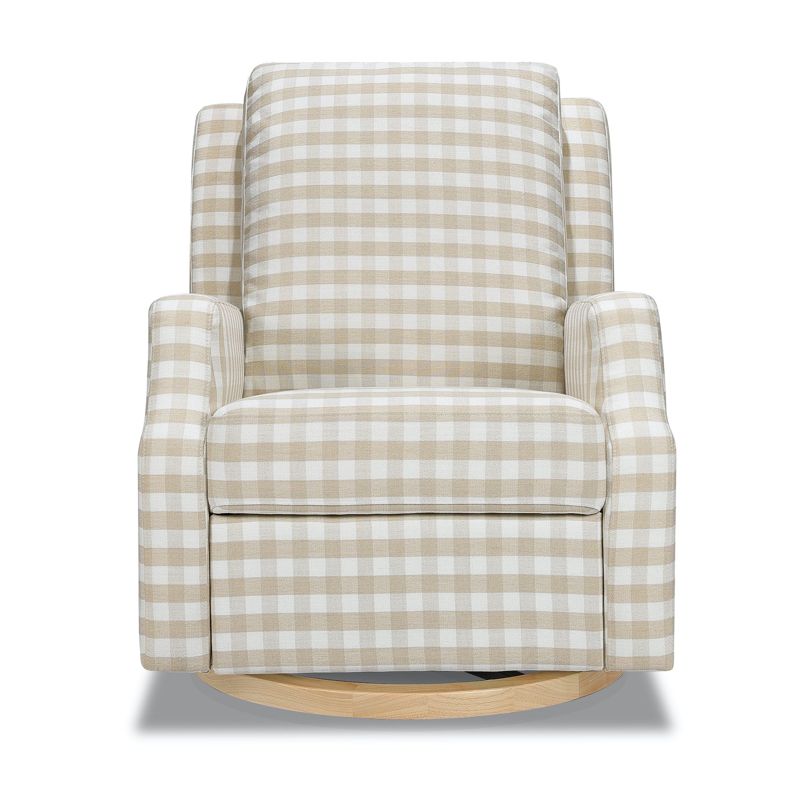 Crewe Recliner + Swivel Glider | Gingham
