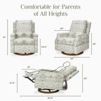 Morris & Co. x Namesake Crewe Recliner + Swivel Glider