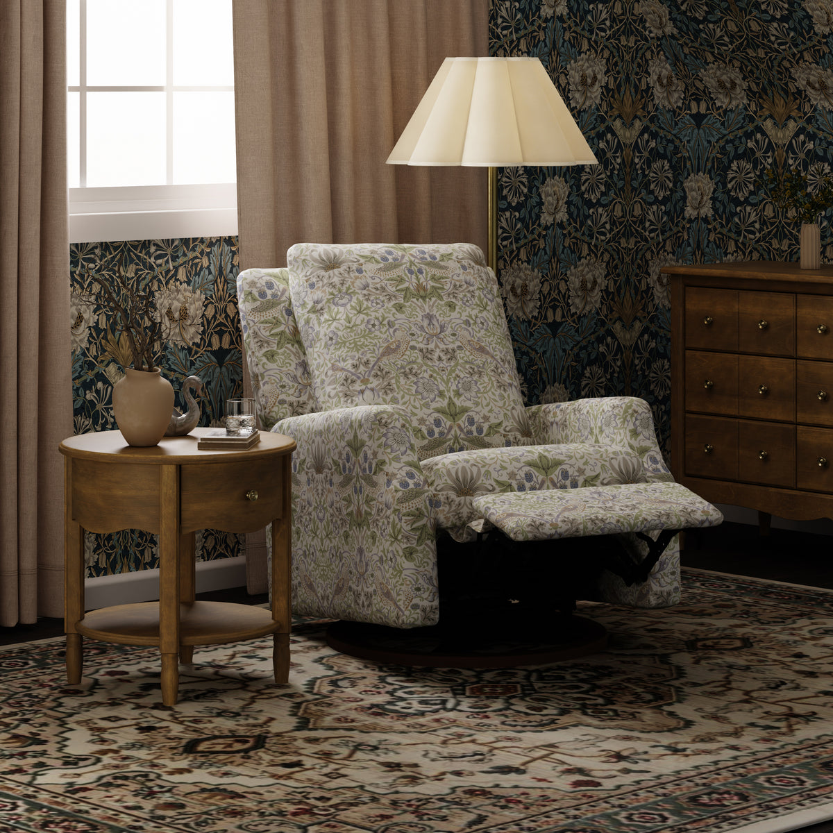 Morris & Co. x Namesake Crewe Recliner + Swivel Glider