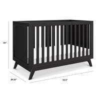 Otto 3-in-1 Convertible Crib - Ebony